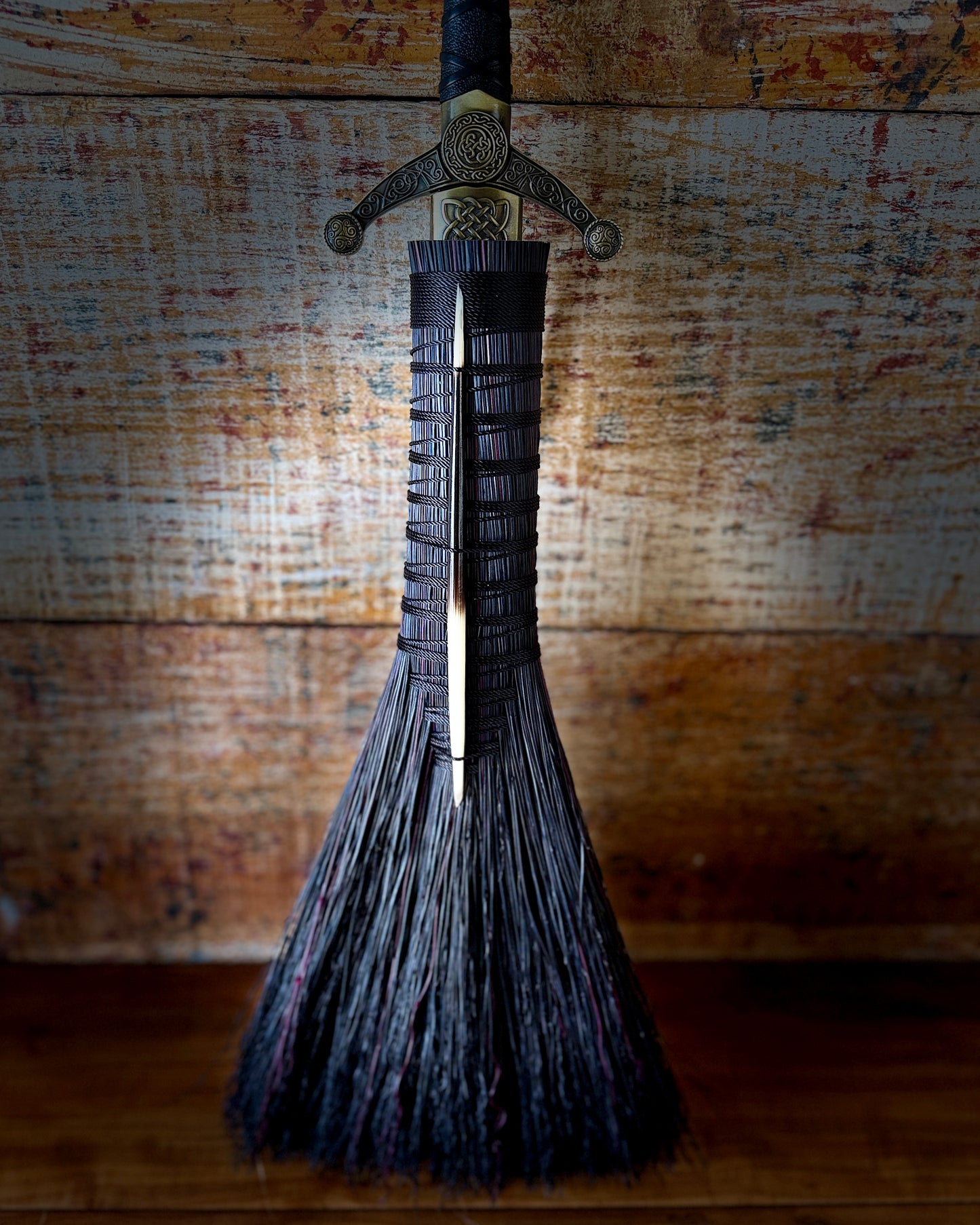 Porcupine Quill Athame Besom/Broom