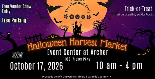 Upcoming Event:  October 17th ~ Halloween Harvest Market
