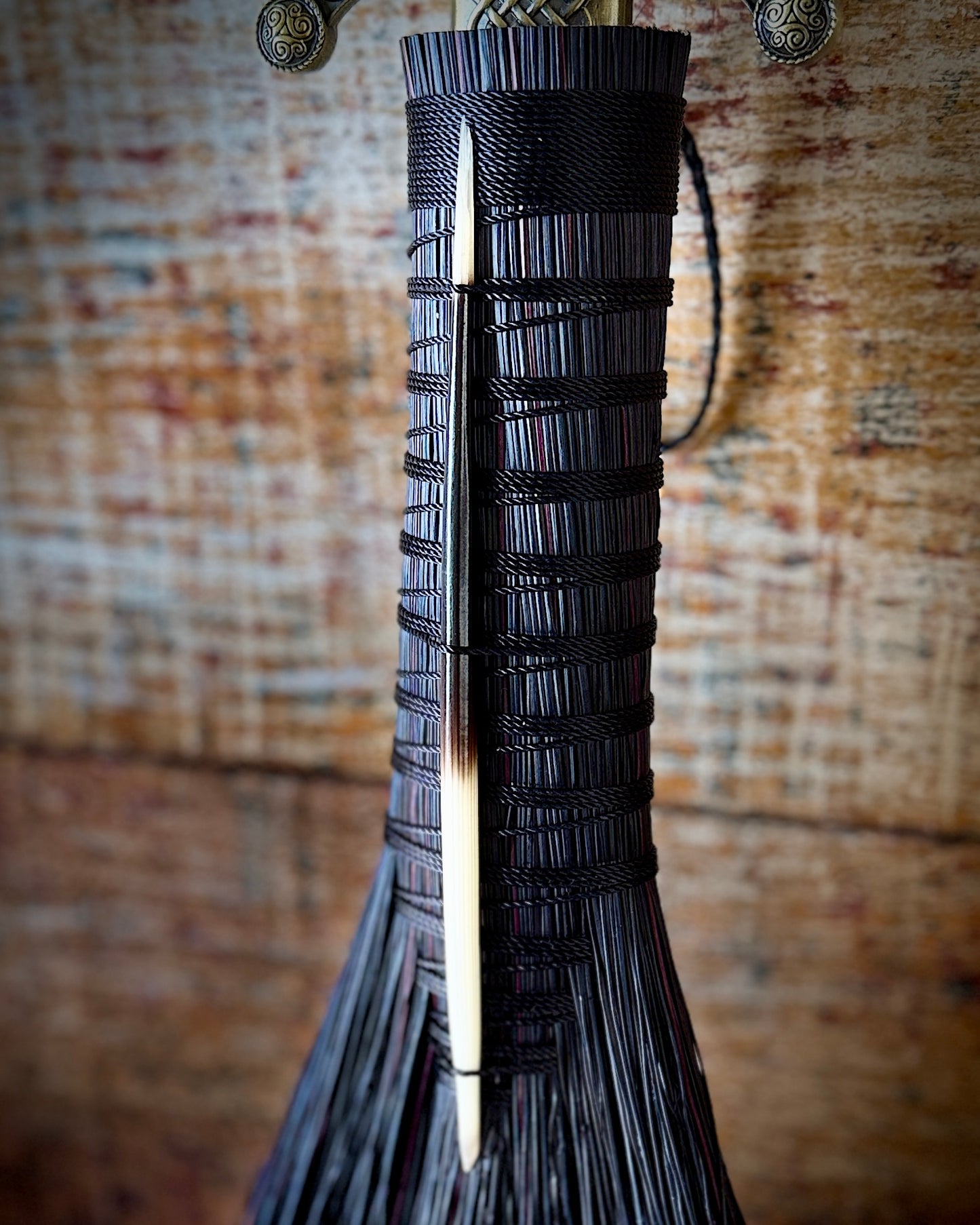 Porcupine Quill Athame Besom/Broom