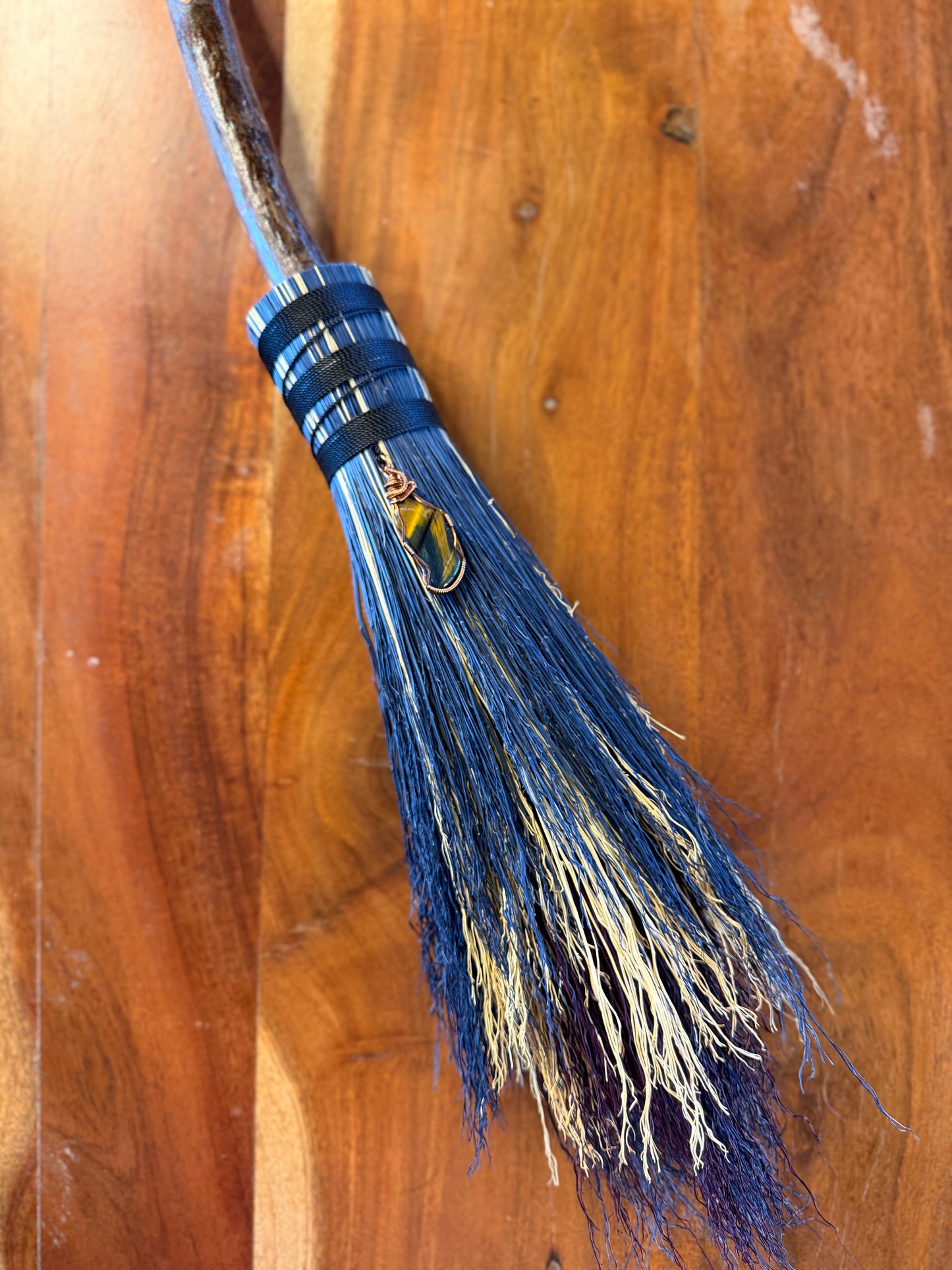 Blue Vigil - Mid-size besom
