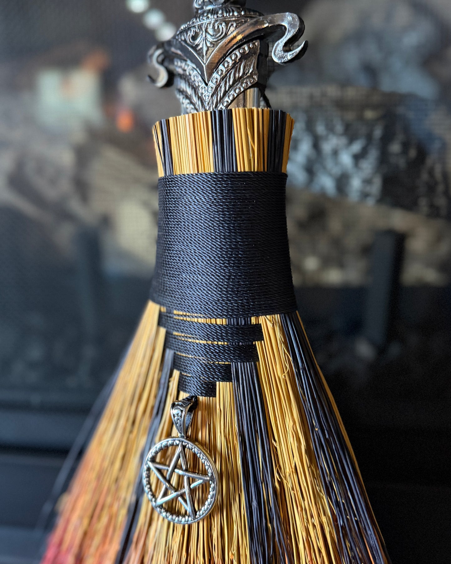 Shadow to Flame Athame Besom