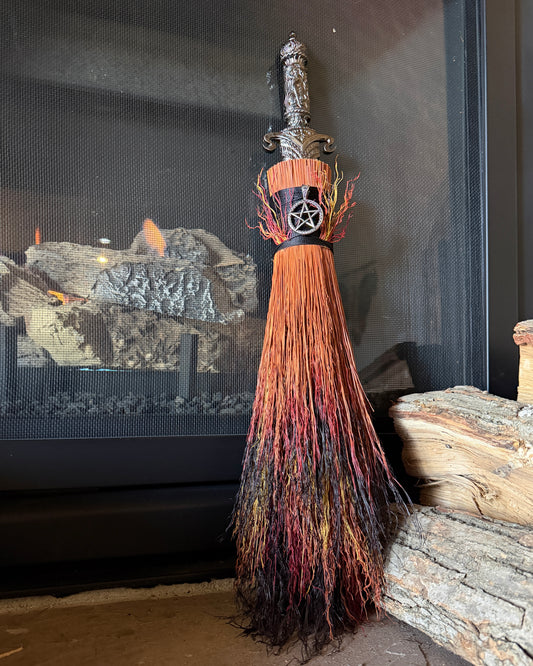 Unbound Flame Athame Besom