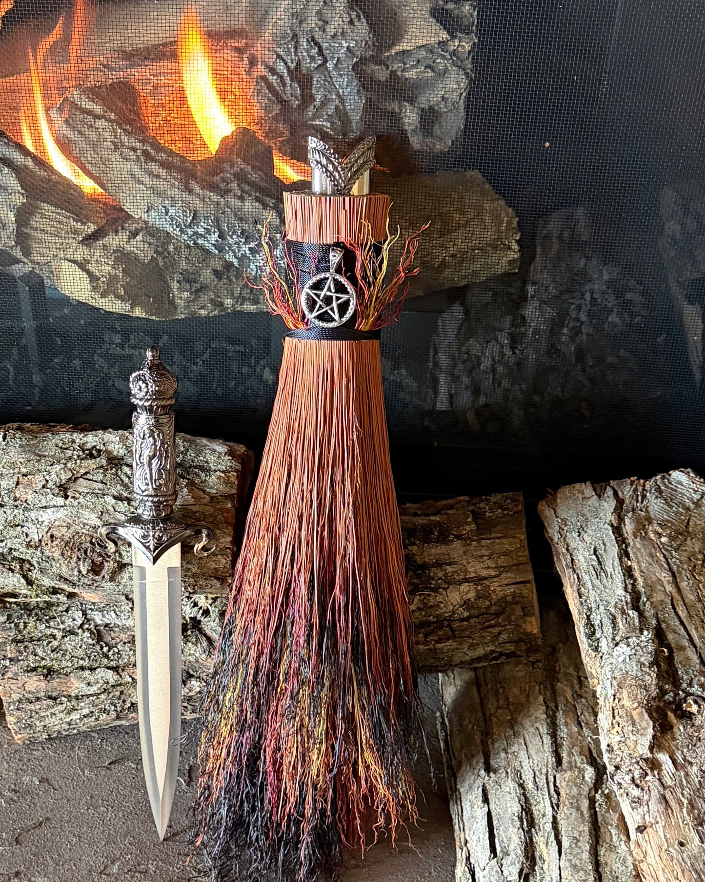 Unbound Flame Athame Besom