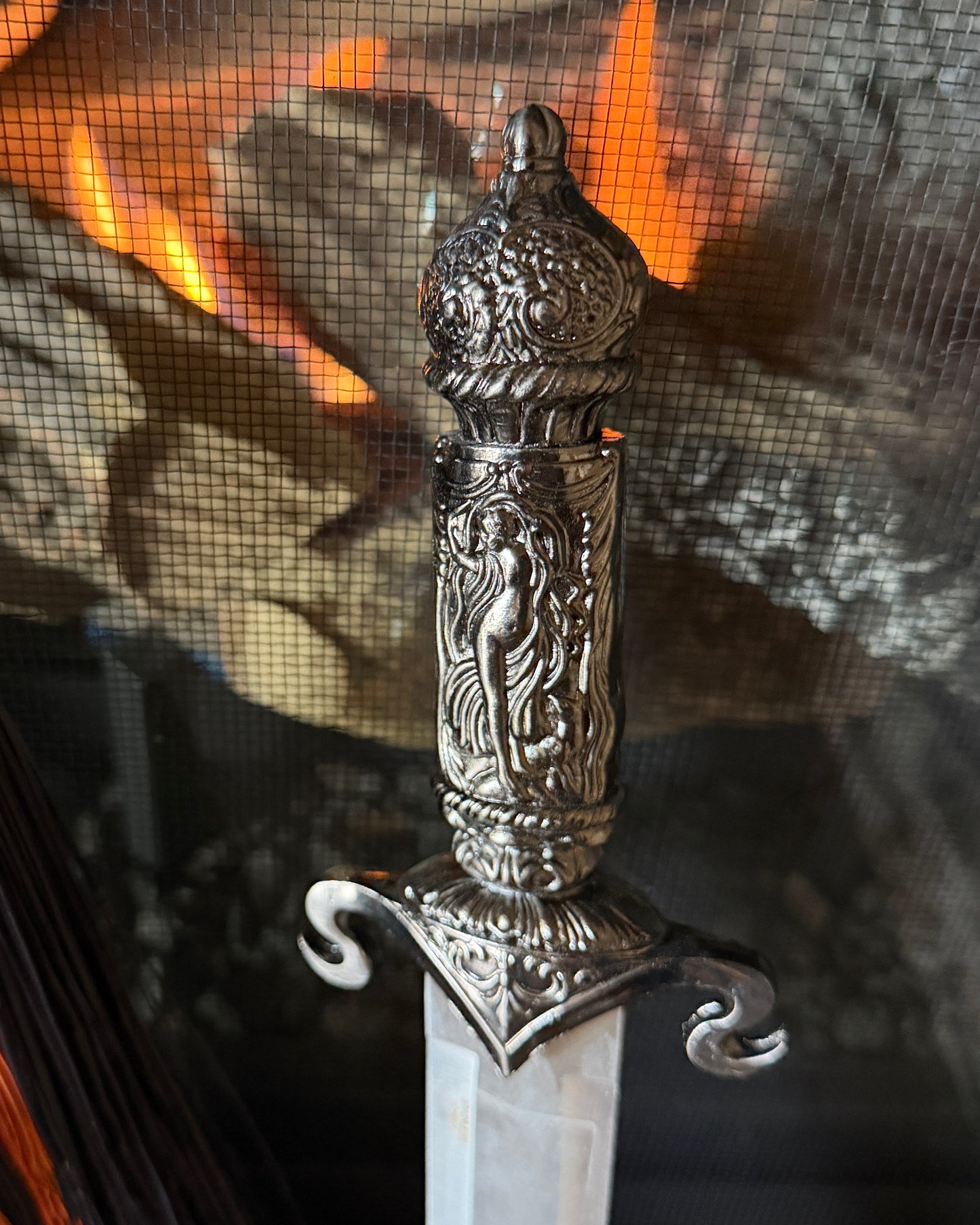 Shadowed Flame Athame Besom