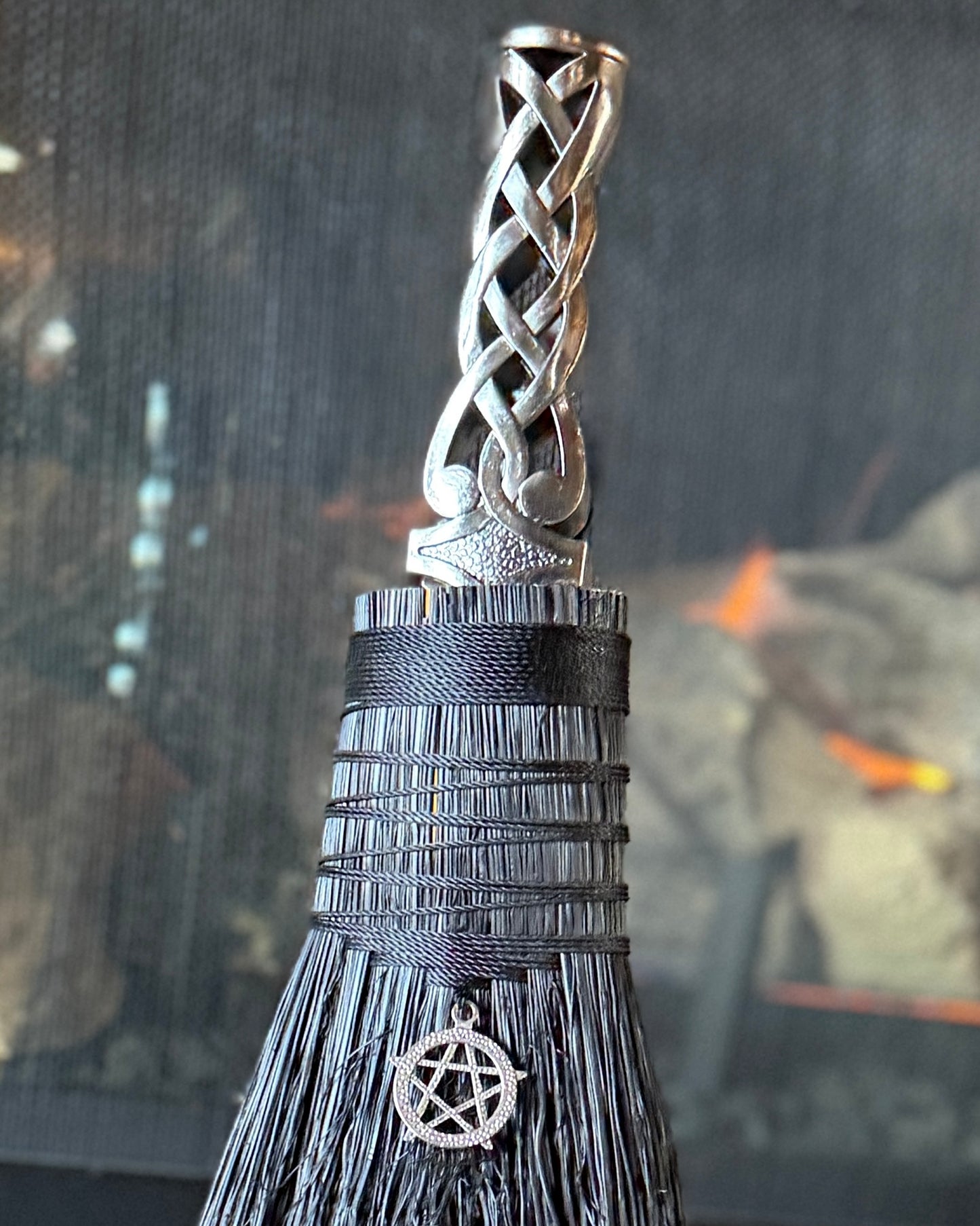 Shadowed Ember Mini Athame Besom