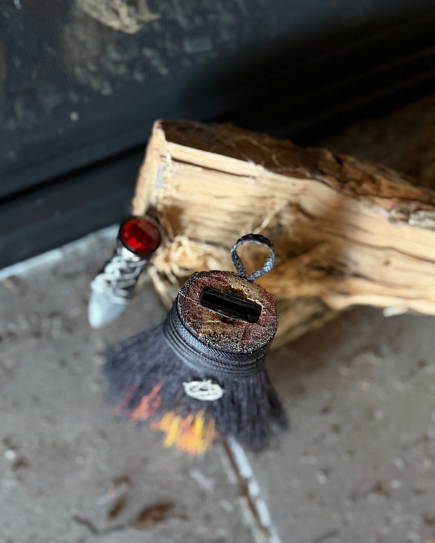 Shadowed Ember Mini Athame Besom
