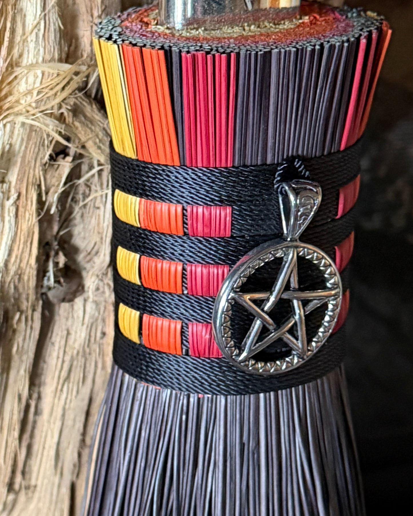 Tempered Flame Athame Besom