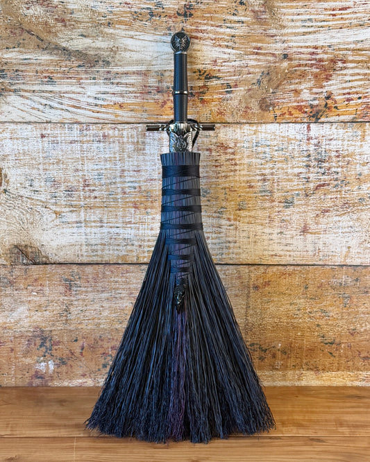 Raven's Watch Athame Besom