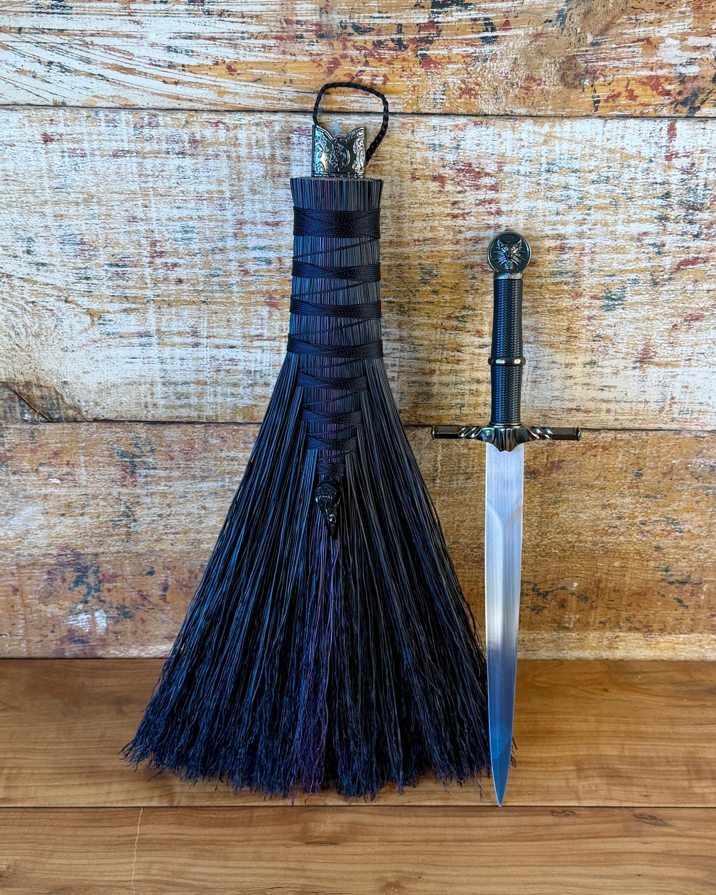 Raven's Watch Athame Besom