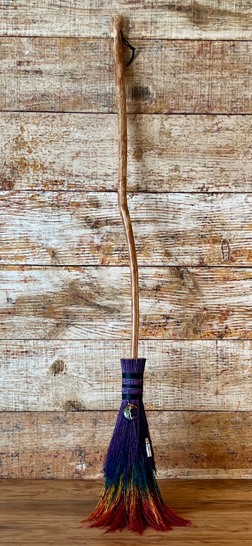 Chakra Broom - Crescent Moon