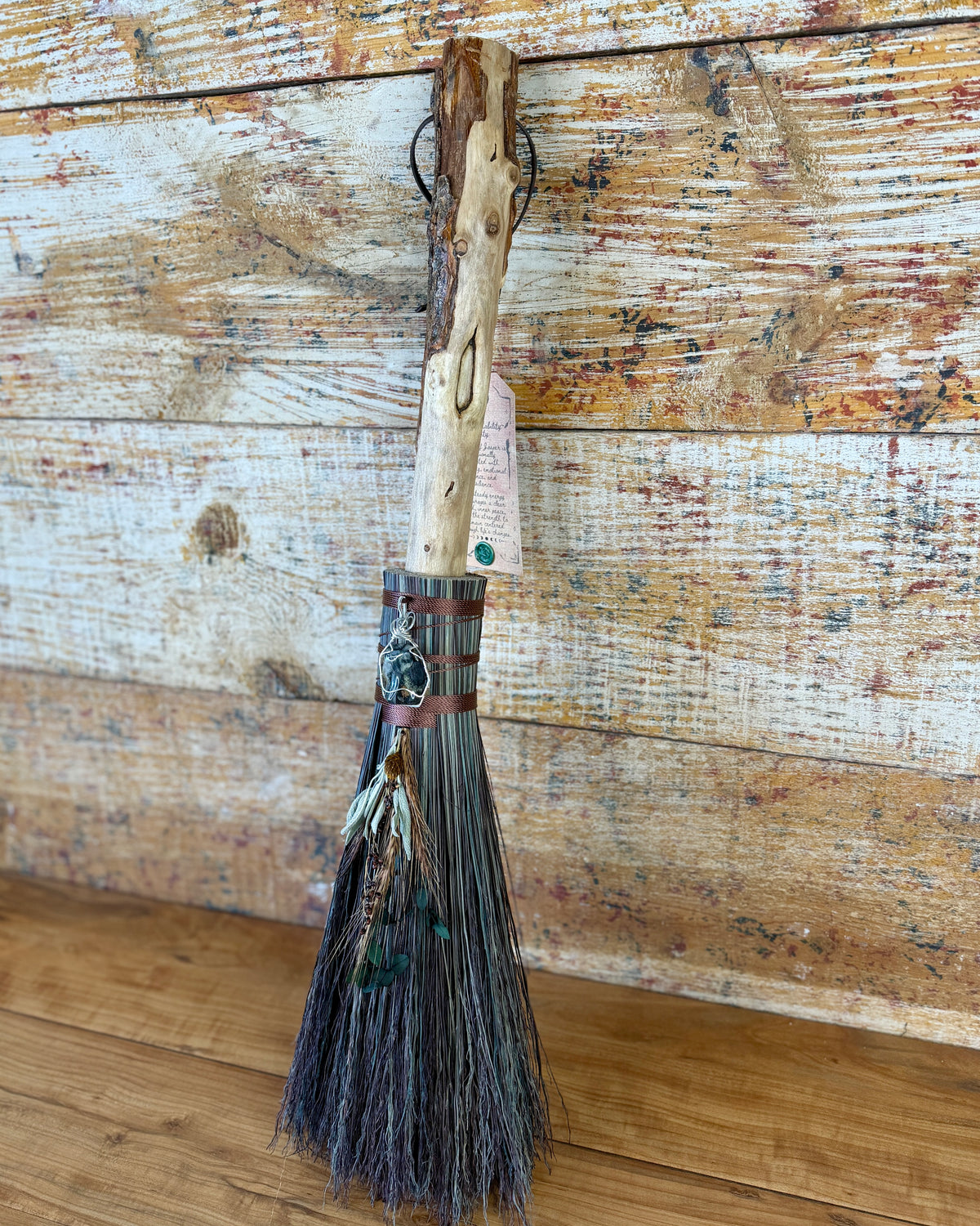 Silver Leaf Hearth Broom